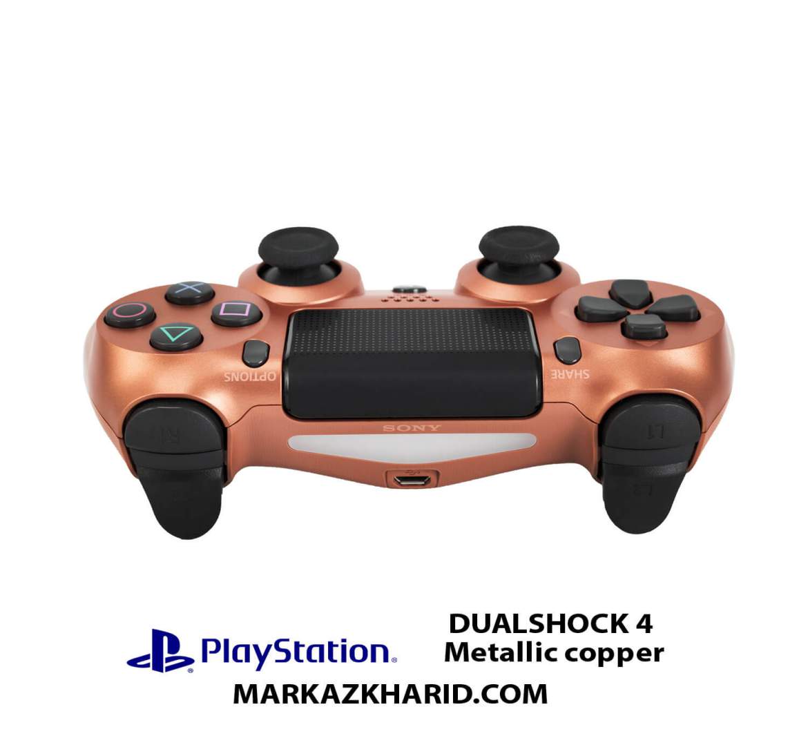 دسته بازی PlayStation DUALSHOCK 4 Wireless Controller copper