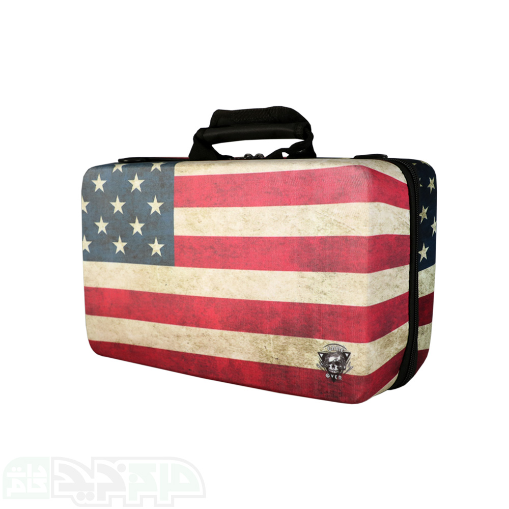کیف xbox سری s طرح پرچم آمریکا