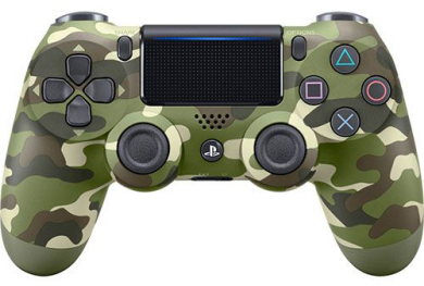 دسته بازی پلی استیشن ۴ چریک سبز Playstation 4 DualShock 4 Wireless Controller Green Camouflage
