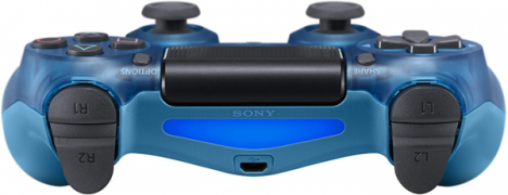 دسته بازی پلی استیشن ۴ آبی کریستالی Playstation 4 DualShock 4 Wireless Controller Crystal Blue