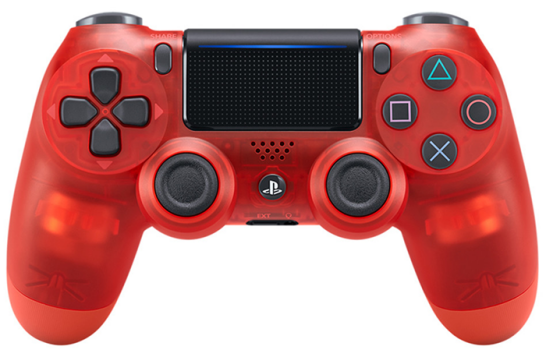 دسته بازی پلی استیشن ۴ قرمز کریستالی Playstation 4 DualShock 4 Wireless Controller Crystal Red