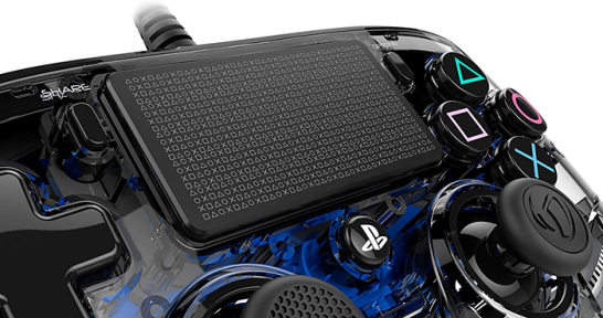 دسته بازی PlayStation Nacon Compact Controller Wired ILLuminated Blue