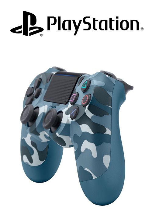 دسته PS4 مدل DualShock 4 - Blue Camouflage