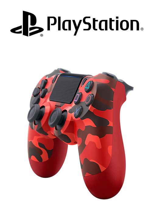 دسته PS4 مدل DualShock 4 - Controller Red Camouflage