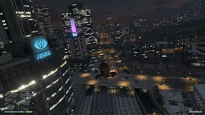 سفینه فضایی GTA 5 Downtown