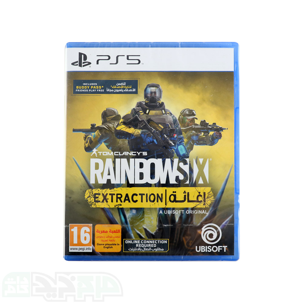 دیسک بازی RainBow Six Extraction مخصوص PS5 ریجن آسیا