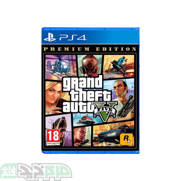 دیسک بازی GTA V: Premium Edition مخصوص PS4
