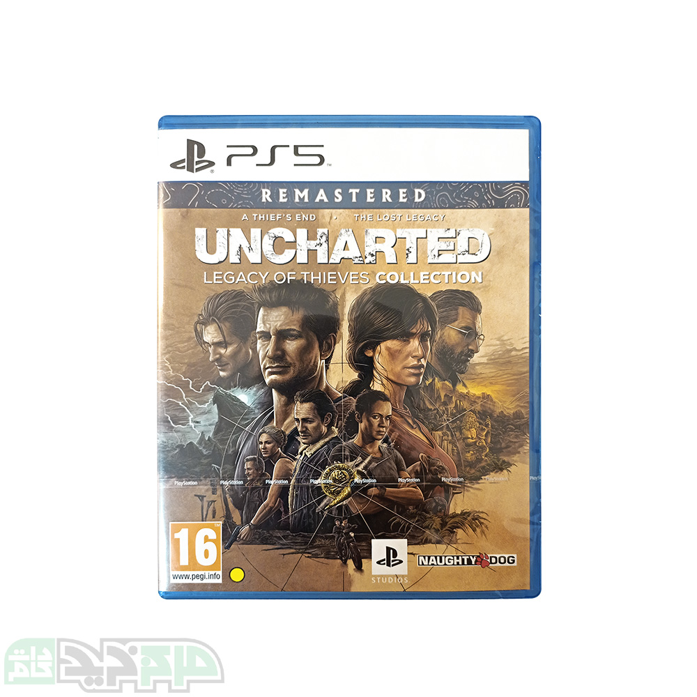 دیسک بازی Uncharted: The Legacy of Thieves Collection Remastered مخصوص PS5